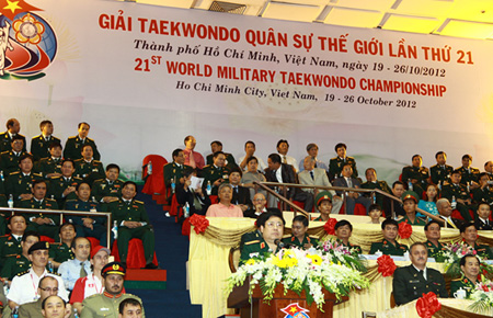 การแข่งขันเทวันโดทหารนานาชาติครั้งที่ ๒๑